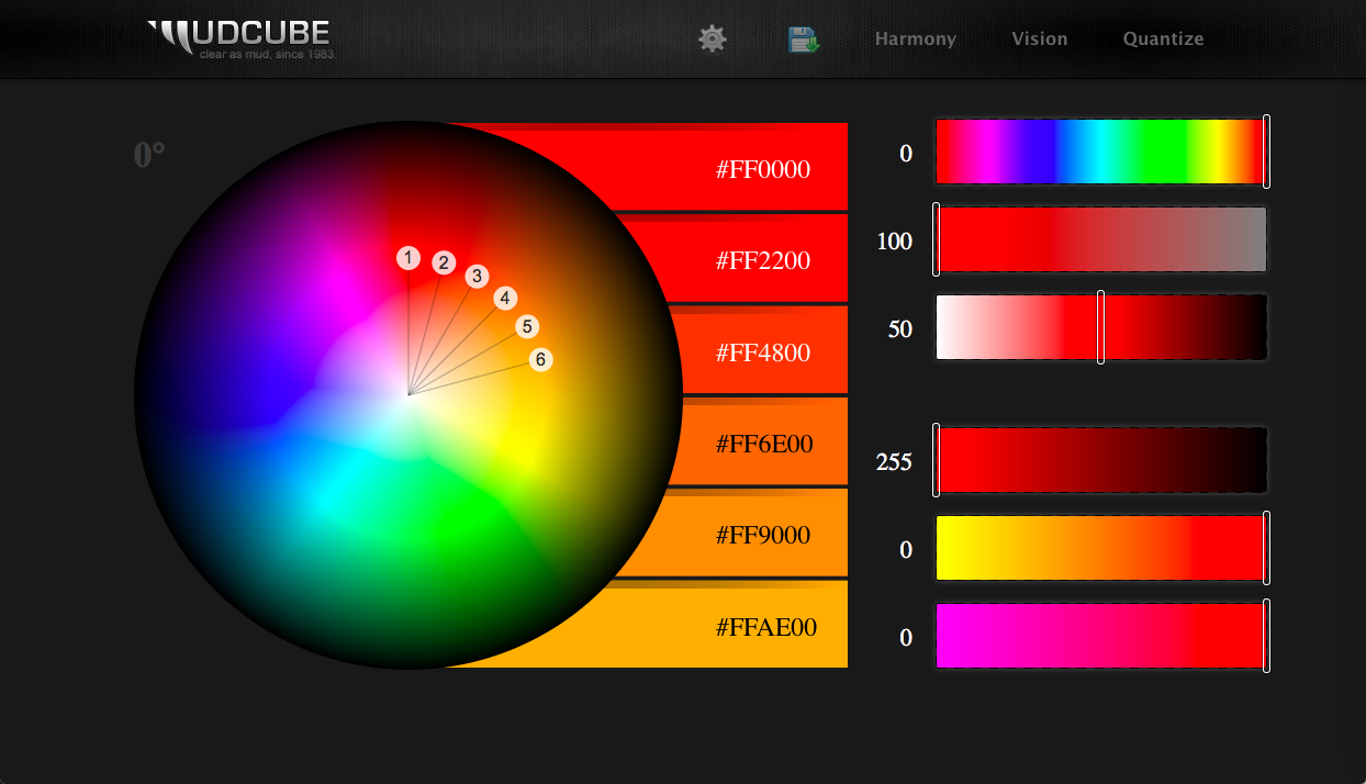 color theory visualizer - 普段使い可能な便利なカラーツールまとめ