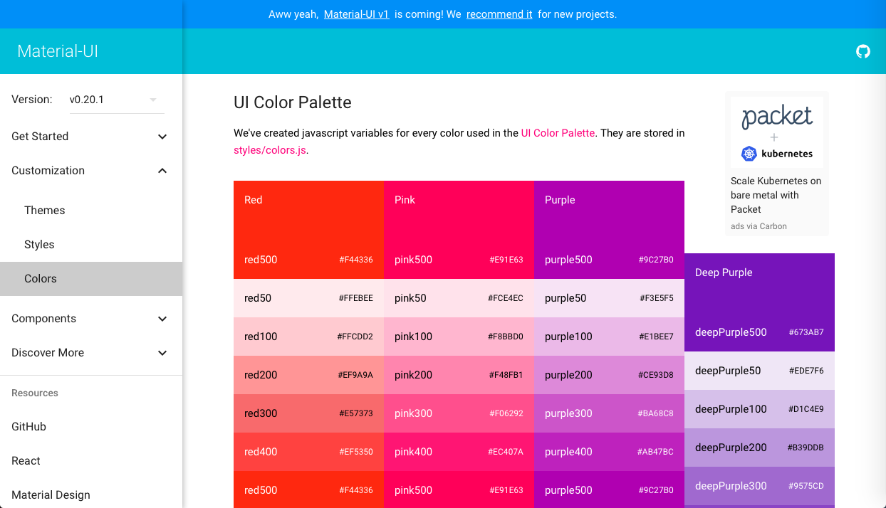 colors material ui - マテリアルデザイン系カラーツールまとめ
