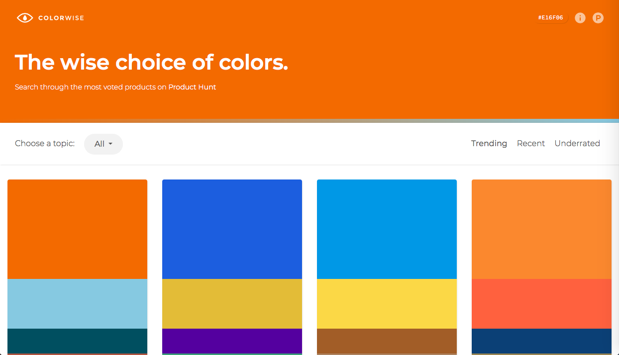 colorwise - インスピレーション系カラーツールまとめ