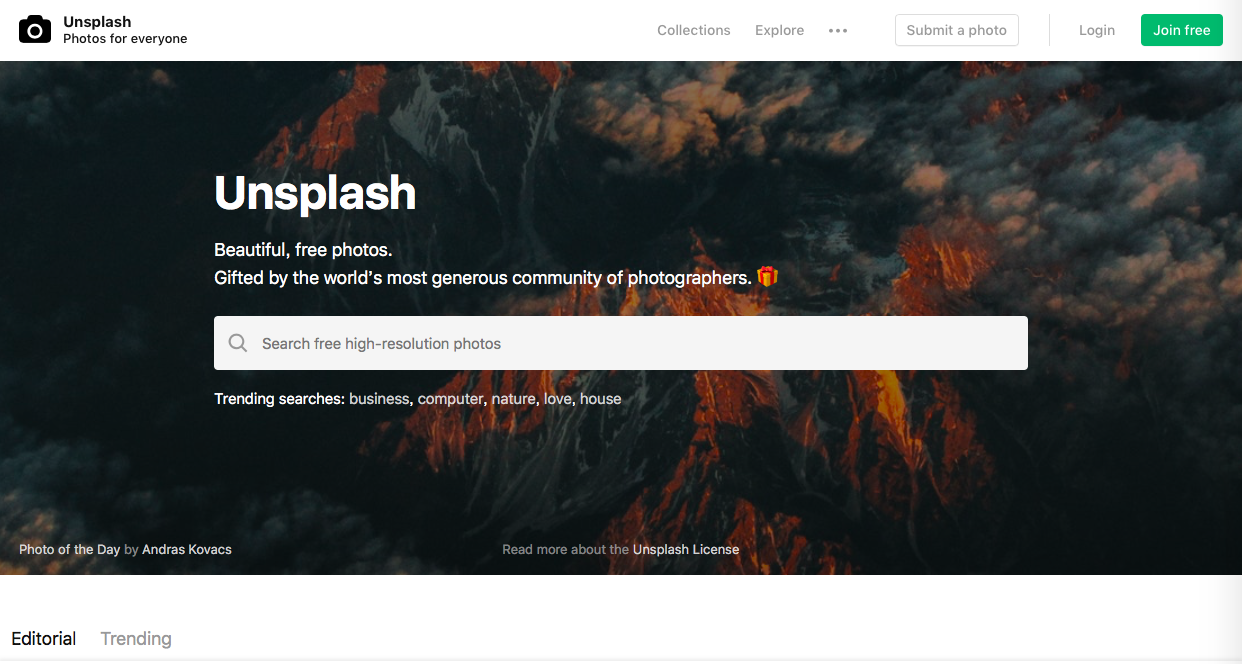 unsplash 1 - 無料 (フリー) の写真素材サイト・サービスまとめ「商用利用も可能」