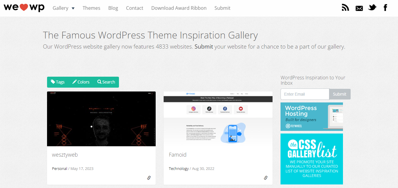 welovewp 2024 - Webデザインのギャラリーサイト・リンク集まとめ