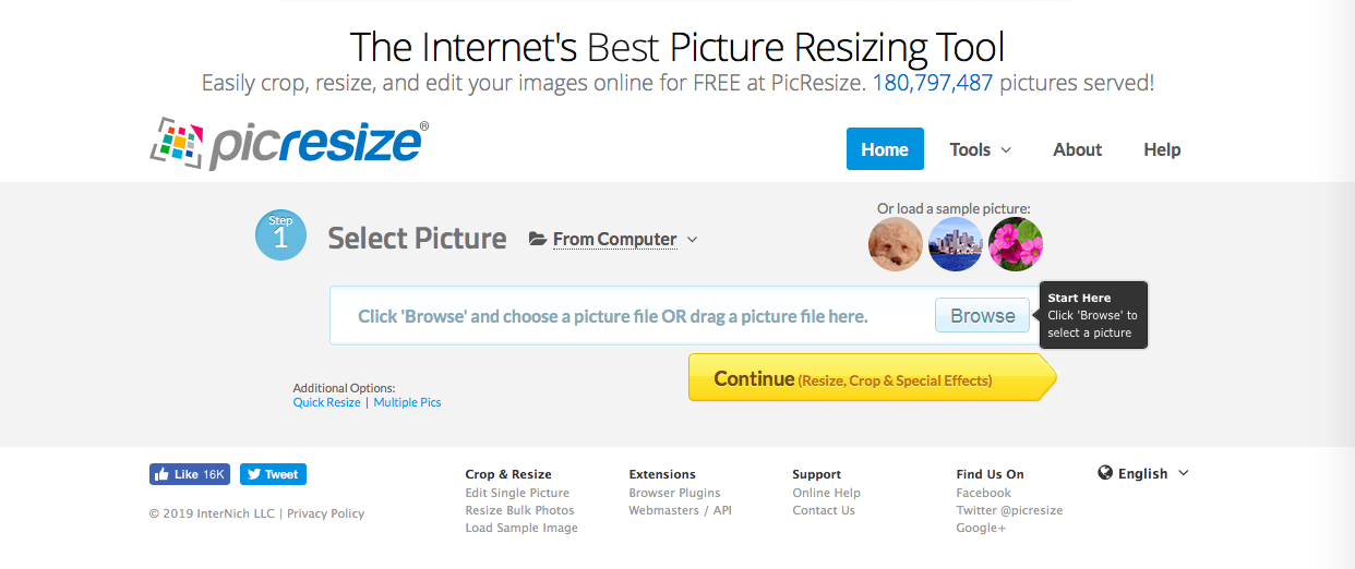 picresize - 専門・特化型の無料・安価な画像編集・加工ツールまとめ