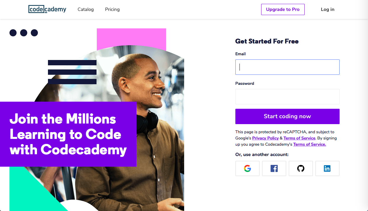 codecademy - Webデザイン・プログラミングが学べる無料オンライン学習サービス