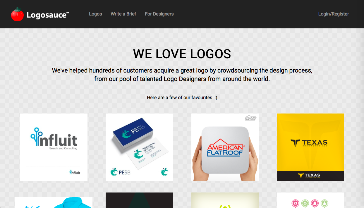 logosauce - ロゴデザインの参考になるWebサイト・ギャラリーサイトまとめ